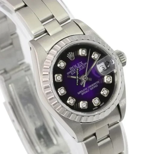 Superb Replica Rolex Lady-datejust 6917 Caliber 2030 Automatic Movement 26mm Gold/steel Case Womens Watch - Image 3