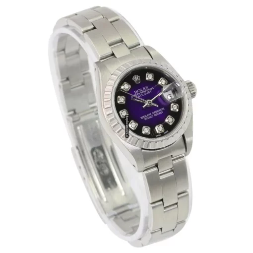 Superb Replica Rolex Lady-datejust 6917 Caliber 2030 Automatic Movement 26mm Gold/steel Case Womens Watch - Image 5