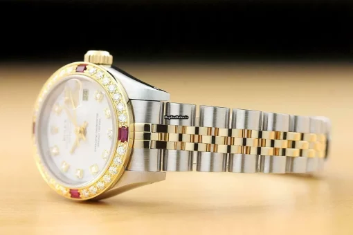 Special Copy Rolex Lady-datejust 69173 Caliber 2135 Automatic Movement 26mm Steel Case Womens Watch - Image 3