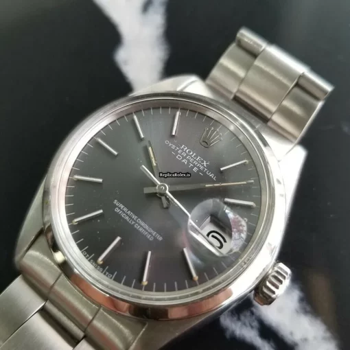 Fabulous Imitation Rolex Oyster Perpetual Date Caliber 1570 Automatic Movement 35mm Steel Case Mens/unisex Watch