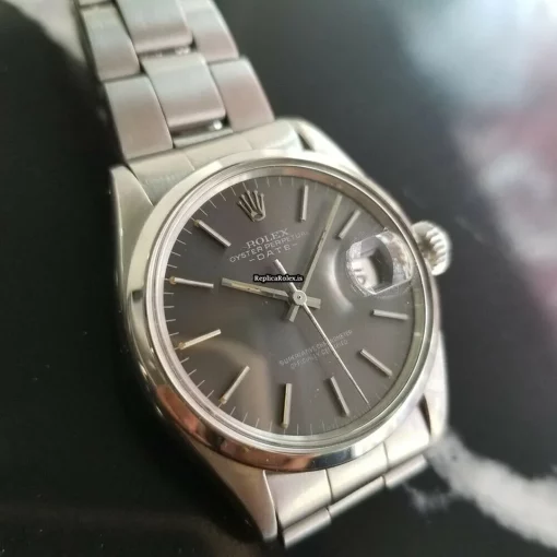 Fabulous Imitation Rolex Oyster Perpetual Date Caliber 1570 Automatic Movement 35mm Steel Case Mens/unisex Watch - Image 2