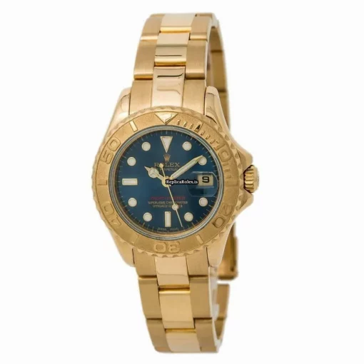Superb Replica Rolex Yacht-master 169628 29mm Yellow Gold Case Womens Watch