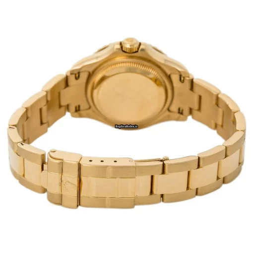 Superb Replica Rolex Yacht-master 169628 29mm Yellow Gold Case Womens Watch - Image 2
