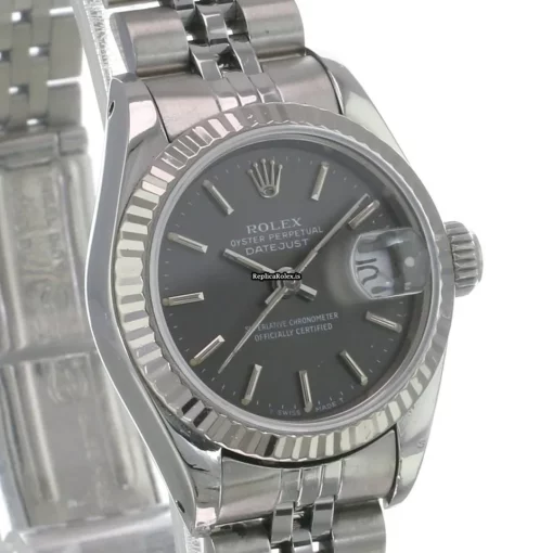 Offering Copies Rolex Lady-datejust 69174 Caliber 2135 Automatic Movement 26mm Steel Case Womens Watch - Image 3