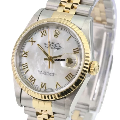 Aaa Replica Rolex Datejust 16233 Caliber 3135 Automatic Movement 36mm Gold/steel Case Mens/unisex Watch - Image 2