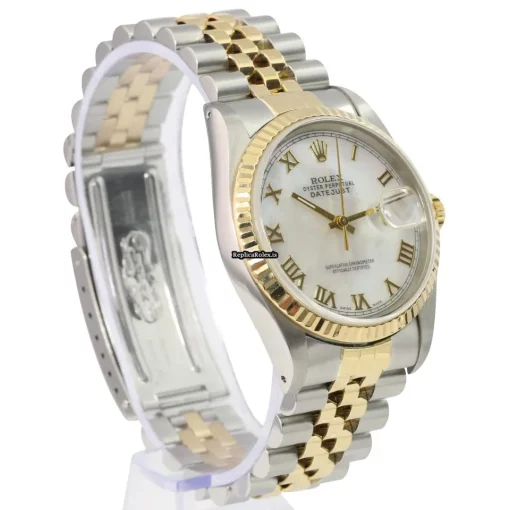 Aaa Replica Rolex Datejust 16233 Caliber 3135 Automatic Movement 36mm Gold/steel Case Mens/unisex Watch - Image 7