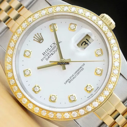 Ideal Replica Rolex Datejust 16233 Caliber 3135 Automatic Movement 36mm Steel Case Mens/unisex Watch