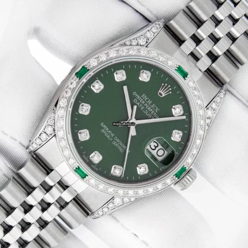 Appealing Fake Rolex Datejust 16014 Caliber 3035 Automatic Movement 36mm Steel Case Mens/unisex Watch - Image 2