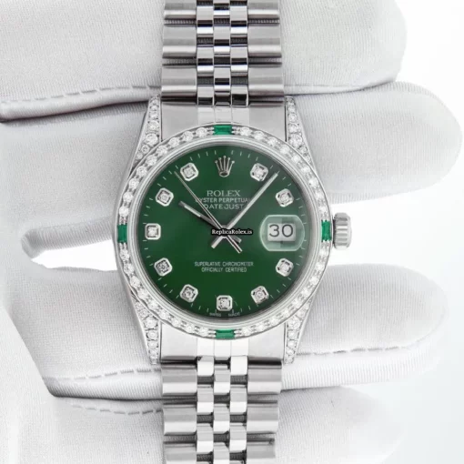 Appealing Fake Rolex Datejust 16014 Caliber 3035 Automatic Movement 36mm Steel Case Mens/unisex Watch - Image 3