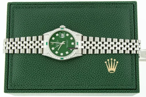 Appealing Fake Rolex Datejust 16014 Caliber 3035 Automatic Movement 36mm Steel Case Mens/unisex Watch - Image 4
