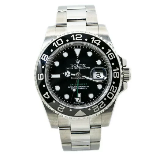 Fabulous Replica Rolex Gmt-master II 116710ln Automatic Movement 40mm Steel Case Mens/unisex Watch