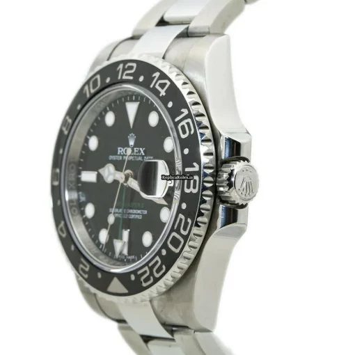Fabulous Replica Rolex Gmt-master II 116710ln Automatic Movement 40mm Steel Case Mens/unisex Watch - Image 3