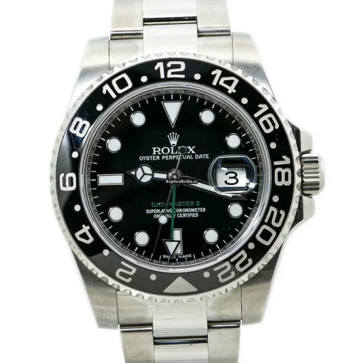 Fabulous Replica Rolex Gmt-master II 116710ln Automatic Movement 40mm Steel Case Mens/unisex Watch - Image 4