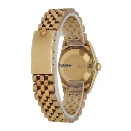 Cheap Replica Rolex Lady-datejust 68278 Automatic Movement 31mm Yellow Gold Case Womens Watch - Image 4
