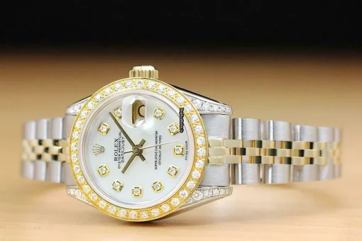 Inexpensive Replica Rolex Lady-datejust 6917 Caliber 2030 Automatic Movement 26mm Steel Case Womens Watch - Image 2