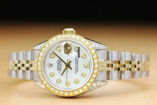 Inexpensive Replica Rolex Lady-datejust 6917 Caliber 2030 Automatic Movement 26mm Steel Case Womens Watch - Image 3