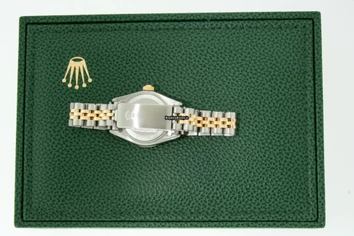 Incredible Replica Rolex Lady-datejust 69173 Caliber 2135 Automatic Movement 26mm Gold/steel Case Womens Watch - Image 11