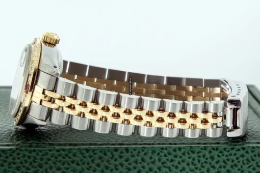 Incredible Replica Rolex Lady-datejust 69173 Caliber 2135 Automatic Movement 26mm Gold/steel Case Womens Watch - Image 4