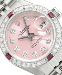 Pleasing Replica Rolex Lady-datejust 6917 Caliber 2030 Automatic Movement 26mm Steel Case Womens Watch