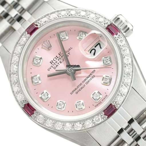 Pleasing Replica Rolex Lady-datejust 6917 Caliber 2030 Automatic Movement 26mm Steel Case Womens Watch