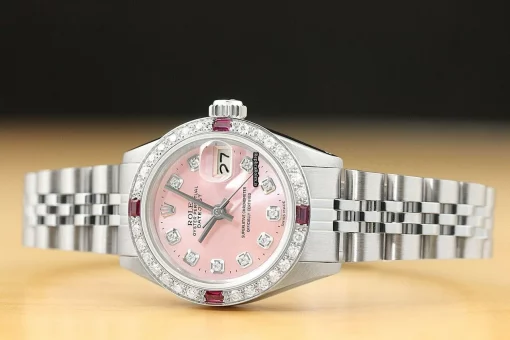 Pleasing Replica Rolex Lady-datejust 6917 Caliber 2030 Automatic Movement 26mm Steel Case Womens Watch - Image 3