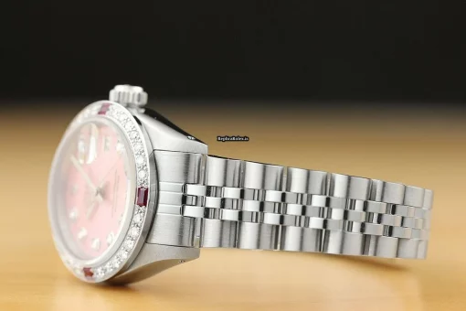 Pleasing Replica Rolex Lady-datejust 6917 Caliber 2030 Automatic Movement 26mm Steel Case Womens Watch - Image 4