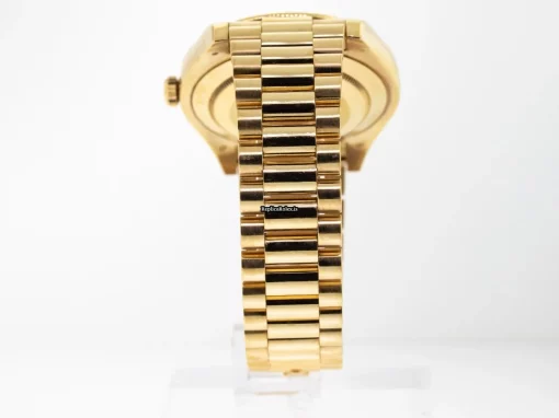 Neat Fake Rolex Day-date II 218238 Caliber 3156 Automatic Movement 41mm Yellow Gold Case Mens/unisex Watch - Image 4