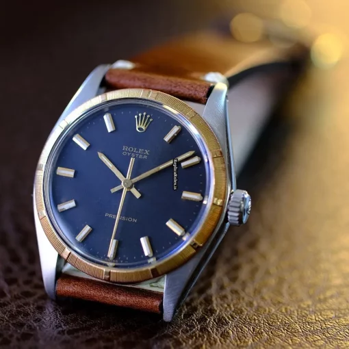 Nice Replica Rolex Oyster Precision 6426 Caliber 1225 Manual Winding Movement 34x42mm Steel Case Mens/unisex Watch