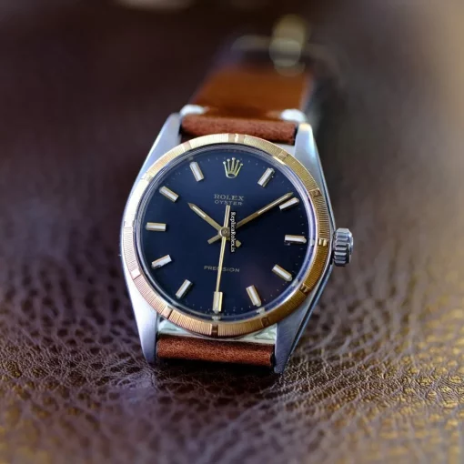 Nice Replica Rolex Oyster Precision 6426 Caliber 1225 Manual Winding Movement 34x42mm Steel Case Mens/unisex Watch - Image 3