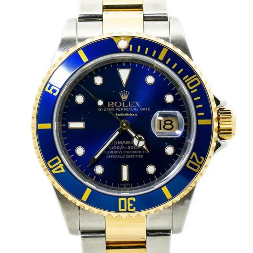 Perfect Replica Rolex Submariner Date 16613n Automatic Movement 40mm Steel Case Mens/unisex Watch - Image 4