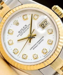 Wonderful Replica Rolex Lady-datejust 69173 Caliber 2135 Automatic Movement 26mm Steel Case Womens Watch