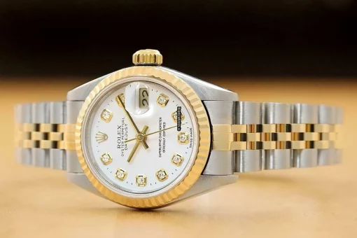 Wonderful Replica Rolex Lady-datejust 69173 Caliber 2135 Automatic Movement 26mm Steel Case Womens Watch - Image 2