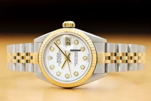Wonderful Replica Rolex Lady-datejust 69173 Caliber 2135 Automatic Movement 26mm Steel Case Womens Watch - Image 3