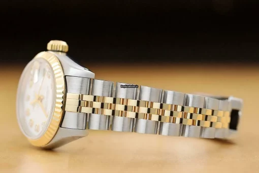 Wonderful Replica Rolex Lady-datejust 69173 Caliber 2135 Automatic Movement 26mm Steel Case Womens Watch - Image 4