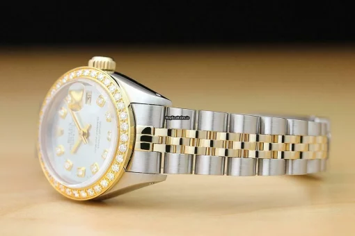 Defect Imitation Rolex Lady-datejust 6917 Caliber 2030 Automatic Movement 26mm Steel Case Womens Watch - Image 4
