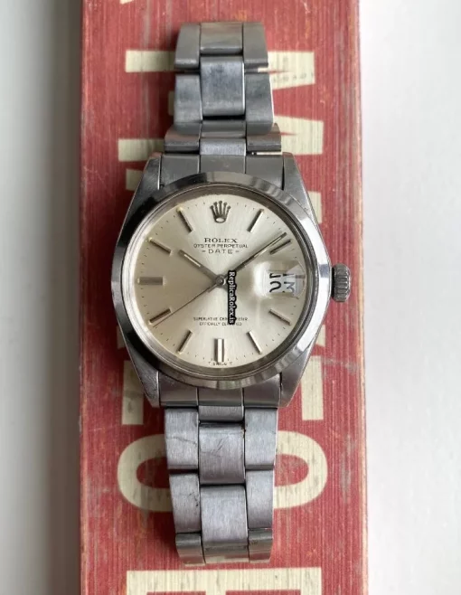 Top Replica Rolex Oyster Perpetual Date 1500 Caliber 1570 Automatic Movement 34mm Steel Case Mens/unisex Watch - Image 3