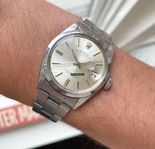 Top Replica Rolex Oyster Perpetual Date 1500 Caliber 1570 Automatic Movement 34mm Steel Case Mens/unisex Watch - Image 9