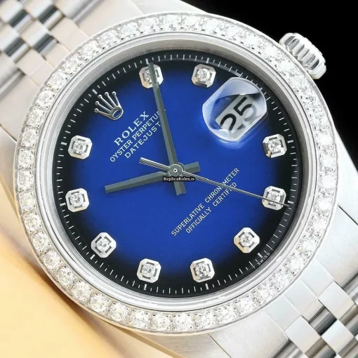 Nice Replica Rolex Datejust 1601 Caliber 1570 Automatic Movement 36mm Steel Case Mens/unisex Watch
