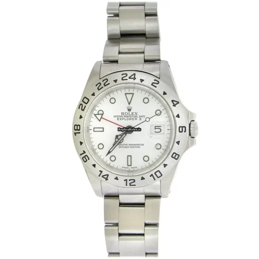Recommend Replica Rolex Explorer II 16570 Caliber 3185 Automatic Movement 40mm Steel Case Mens/unisex Watch - Image 2
