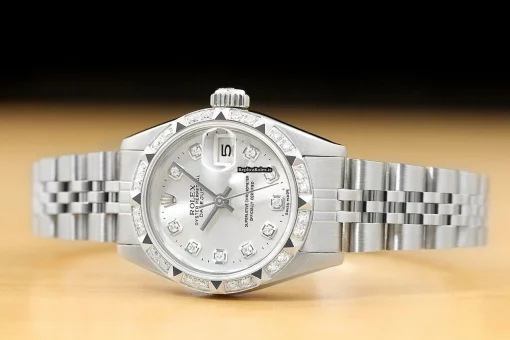 Mind-boggling Replica Rolex Lady-datejust 69174 Caliber 2135 Automatic Movement 26mm Steel Case Womens Watch - Image 3