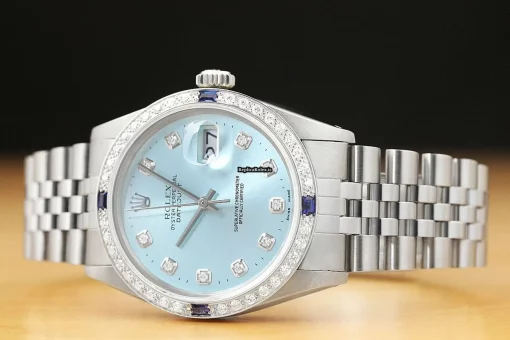 Incredible Fake Rolex Datejust 16014 Caliber 3035 Automatic Movement 36mm Steel Case Mens/unisex Watch - Image 2