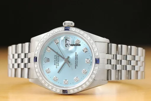 Incredible Fake Rolex Datejust 16014 Caliber 3035 Automatic Movement 36mm Steel Case Mens/unisex Watch - Image 3