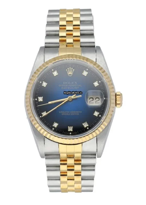Discount Replica Rolex Datejust 16233 Caliber 3135 Automatic Movement 36mm Steel Case Mens/unisex Watch - Image 2