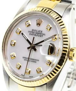Recommend Copies Rolex Datejust 16013 Automatic Movement 36mm Gold/steel Case Mens/unisex Watch