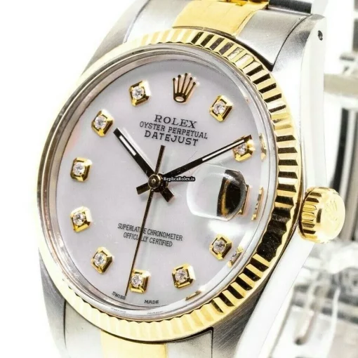 Recommend Copies Rolex Datejust 16013 Automatic Movement 36mm Gold/steel Case Mens/unisex Watch