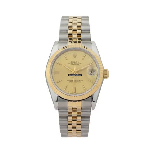 Mind-boggling Replica Rolex Lady-datejust 68273 Caliber 2135 Automatic Movement 31mm Gold/steel Case Womens Watch