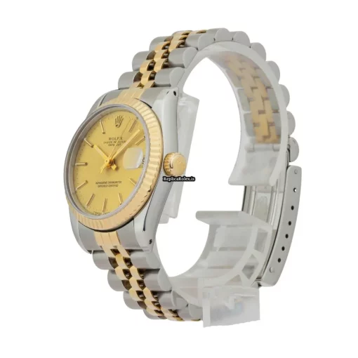 Mind-boggling Replica Rolex Lady-datejust 68273 Caliber 2135 Automatic Movement 31mm Gold/steel Case Womens Watch - Image 2