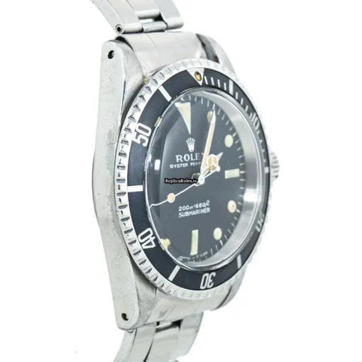 Suitable Knockoff Rolex Submariner (no Date) 5513 Automatic Movement 40mm Steel Case Mens/unisex Watch - Image 5