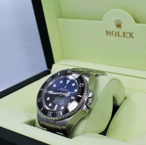 Remarkable Imitation Rolex Sea-dweller Deepsea 116660 Automatic Movement 44mm Steel Case Watch - Image 2