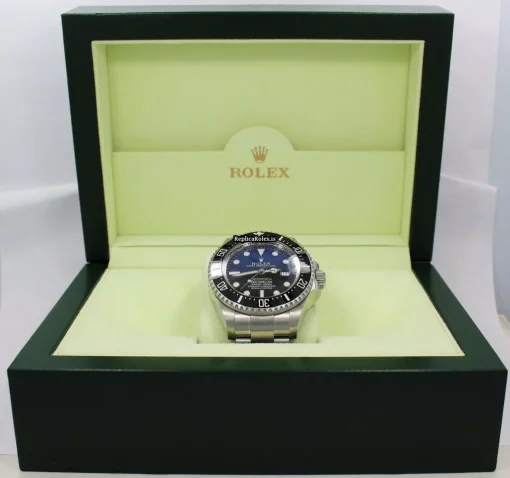 Remarkable Imitation Rolex Sea-dweller Deepsea 116660 Automatic Movement 44mm Steel Case Watch - Image 3